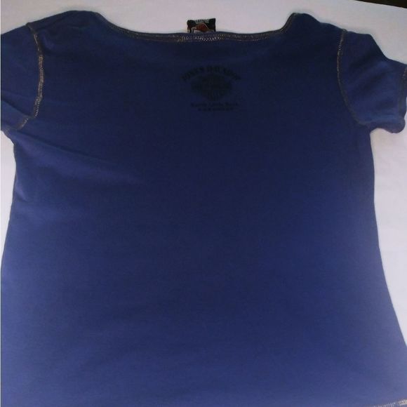 Harley-Davidson Motor Cycles T-Shirt Blue Juniors - Picture 4 of 7